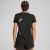 PUMA W TAD BIG LOGO Tee black color Women's