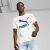 Men's PUMA Classics Logo Tee (s)  White-Lapis Lazuli