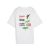 PUMA WARDROBE ESS ROAD TO UNITY Relaxed Graphic Tee White color Women's