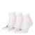 PUMA UNISEX QUARTER WHITE COLOR 3P APAC