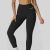 CO Flared Leggings Fitness Black color Women's
