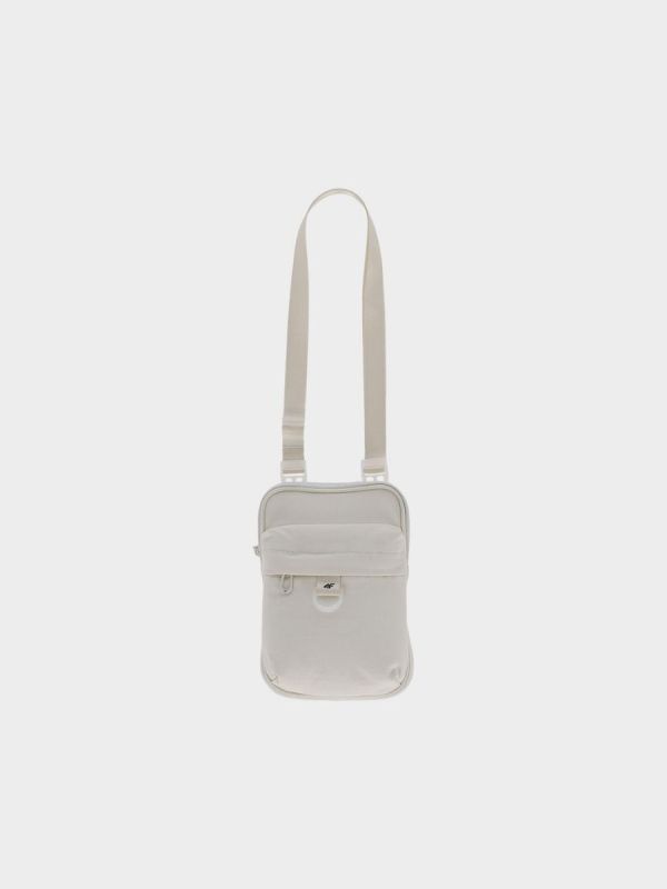 4F POUCH U074 Unisex Neck Bag White Color Unisex's