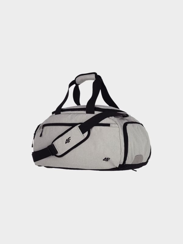 4F Training Bag U015-Sports bag (25 L) with shoe pocket - gray color Unisex's