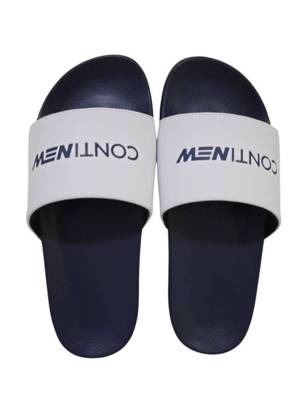 Continew Logo Slide Navy-White color Unisex's