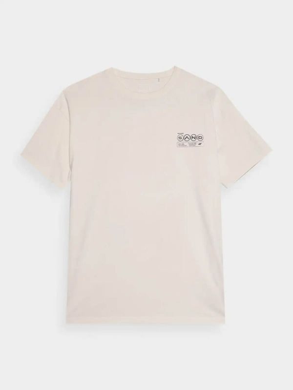 4F MEN TSHIRT M1286 BEIGE COLOR