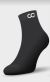 Continew Womens casual socks Black-White color