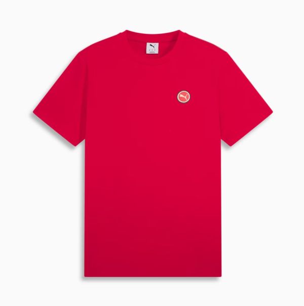 PUMA GAME ON Graphic SS Tee Red color Men's