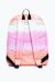 UNISEX OMBRE PEACH BLUR CREST BACKPACK