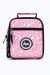 PINK TONE ON TONE LEOPARD CREST LUNCHBOX