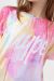 T-Shirt - Girls Pink Spray Drips Script