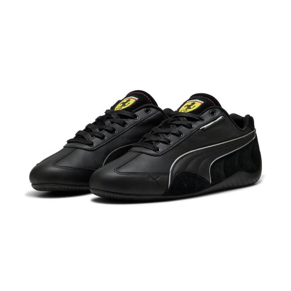PUMA Ferrari Speedcat PUMA-Black-Rosso-Corsa color Unisex's