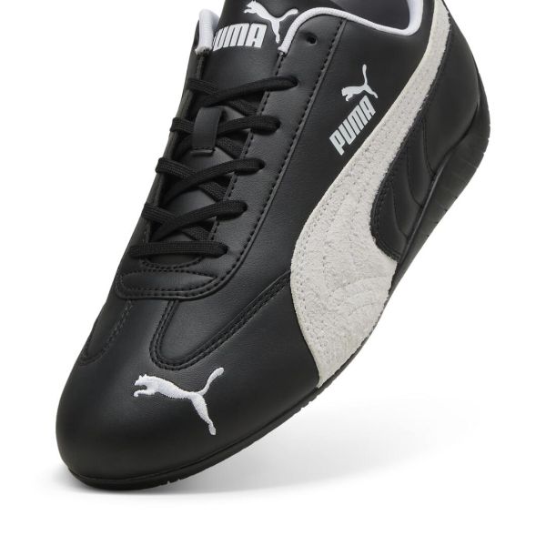 PUMA Speedcat LTHR black-White color Unisex's