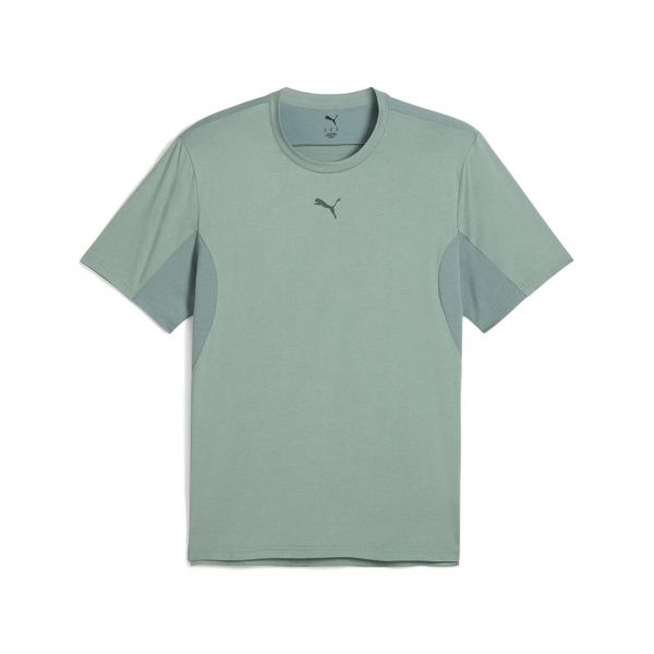 PUMA M CLOUDSPUN SOFT BREATHABLE TEE Green Moon Heather color Men's