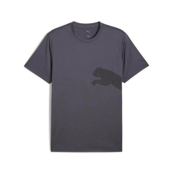 PUMA M TAD BIG LOGO Tee Galactic Gray color Men's