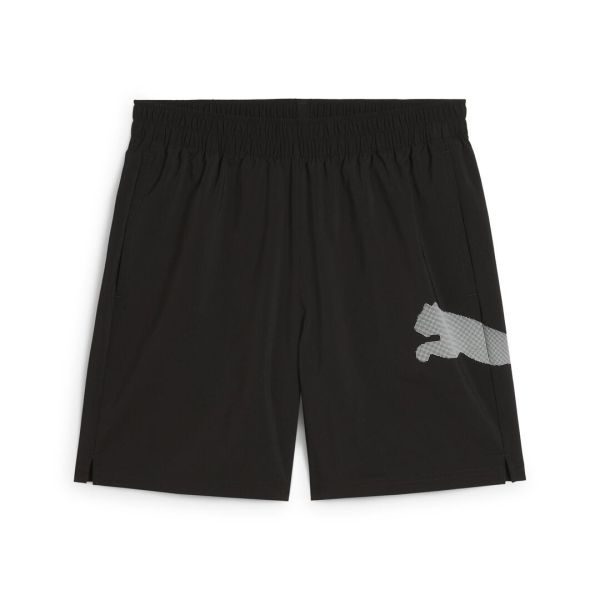 PUMA M TAD ESSENTIAL BIG LOGO Woven Short Puma black color Men's