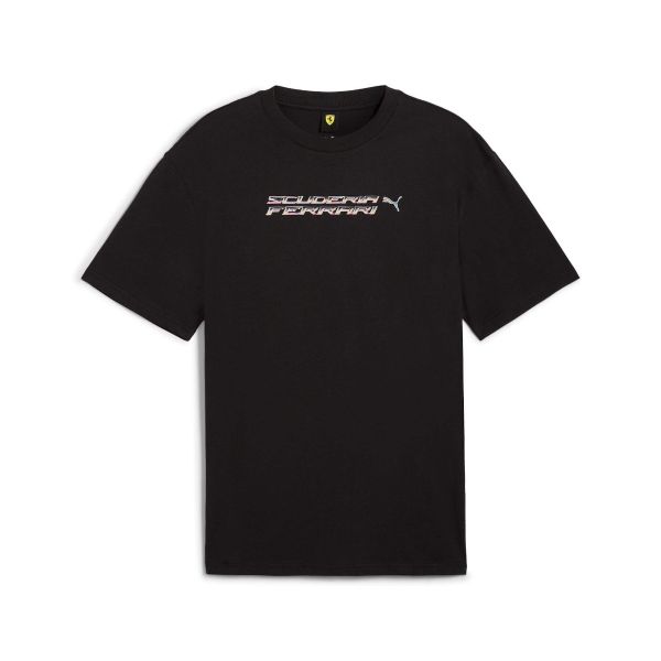 PUMA Ferrari Race Statement Tee black color Men's