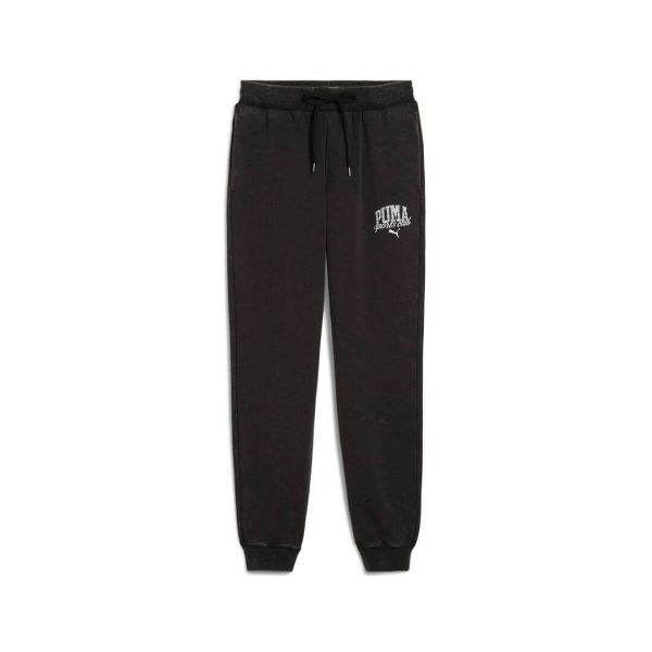 PUMA CLASS Washed Sweatpants TR cl ฺBlack color Men's