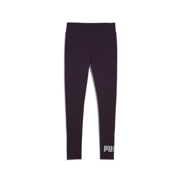 PUMA ESS+ Metallic Leggings Midnight Plum color Women's