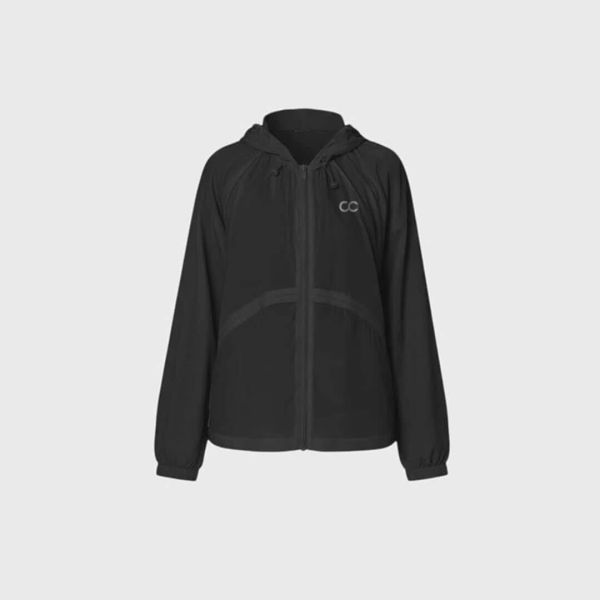 Running Training CO Flow Jacket Black Color Women's