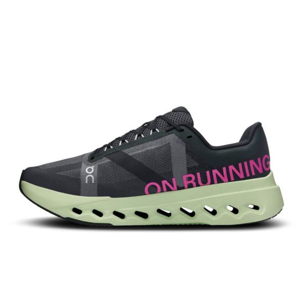 Men's On Cloudsurfer Next  Black-Lima color