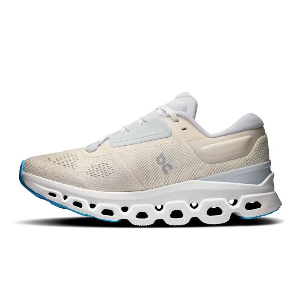 On Cloudstratus 3 Cream-Arctic color Women's