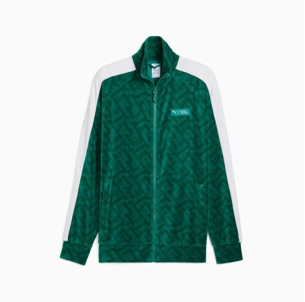 PUMA X SQUID GAME T7 Iconic Track Jacket Mint Tea color Men's