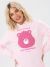 HYPE X CAREBEARS PINK APL. SCRIBBLE CREW NECK