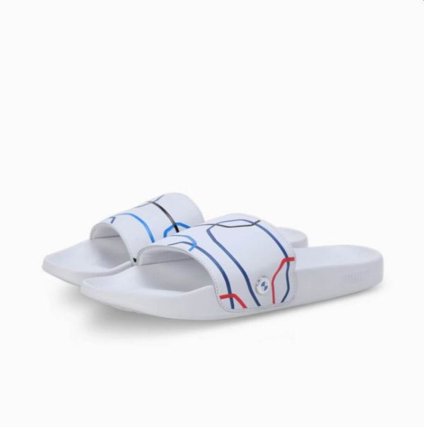 BMW MMS Leadcat 2.0 Graphic  Silver Mist color Unisex's Sandals