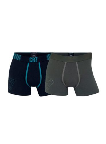 CR7 Fashion Trunk ORG 2-pack Gray/Navy