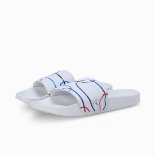 BMW MMS Leadcat 2.0 Graphic  Silver Mist color Unisex's Sandals