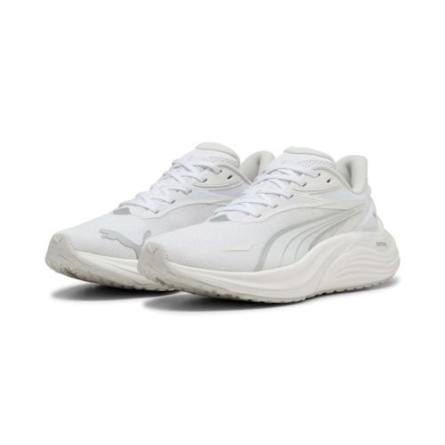 PUMA Electrify NITRO 4 Wn Running Shoes Women  White-Feather-Gray color