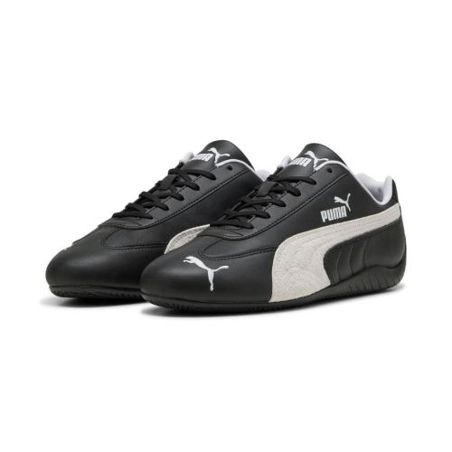 PUMA Speedcat LTHR black-White color Unisex's
