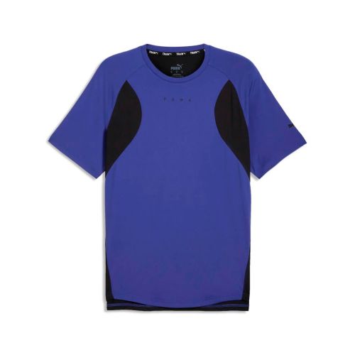 PUMA ENERGY CLOUDSPUN MESH TEE Lapis Lazuli color