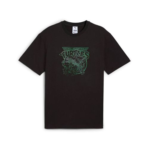 PUMA X TMNT Relaxed Graphic Tee black color Men's