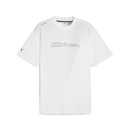 PUMA BMW MMS LIFESTYLE LOGO TEE white color Men's