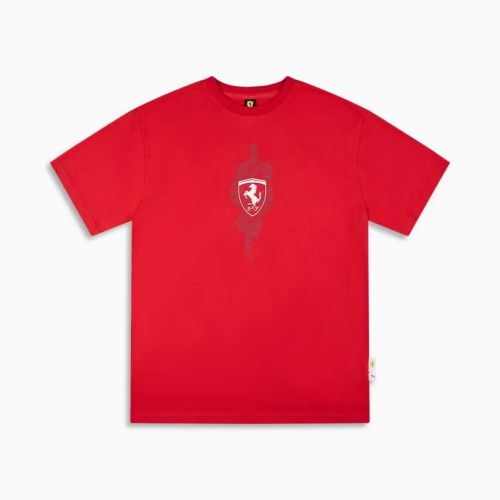 Ferrari x CNY Tee Rosso Corsa color Men's