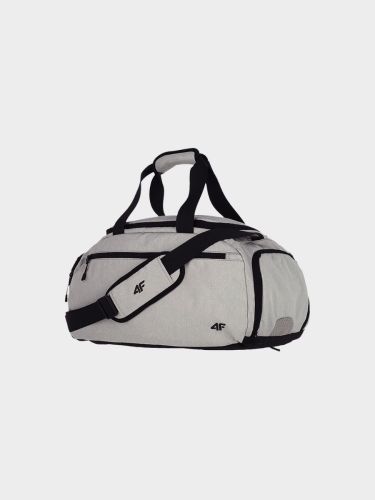 4F Training Bag U015-Sports bag (25 L) with shoe pocket - gray color Unisex's