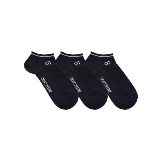 Continew Slipper Socks M (3Pack) Black color