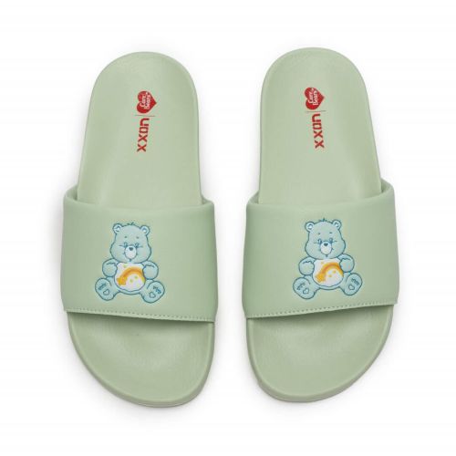 Wish bear slide sandal Light Green color