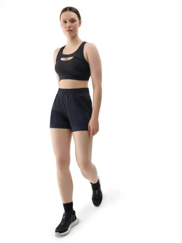 4F SHORTS FNK F0874 DEEP BLACK COLOR WOMEN's