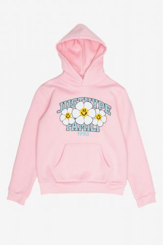 HYPE GIRLS PINK DAISY HYPE HOODIE