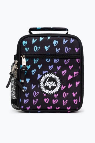 SCRIBBLE HEART PINK CREST LUNCHBOX