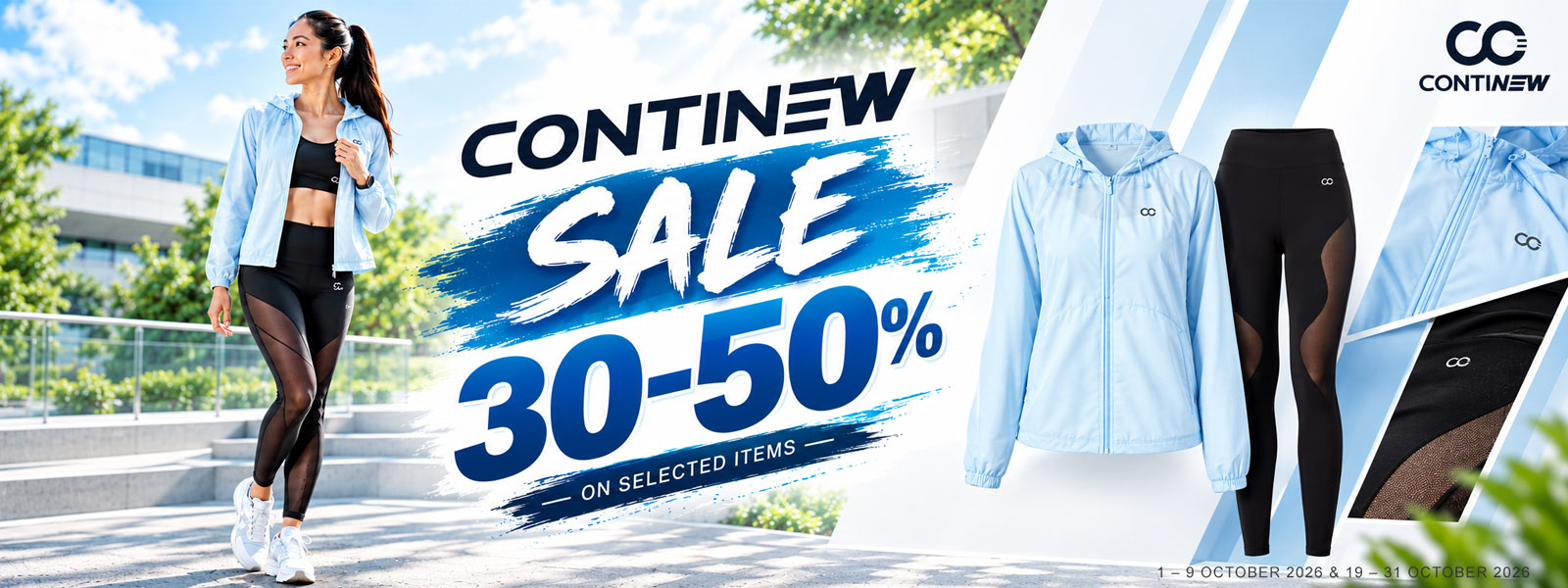 CONTINEW SALE 30-50% 