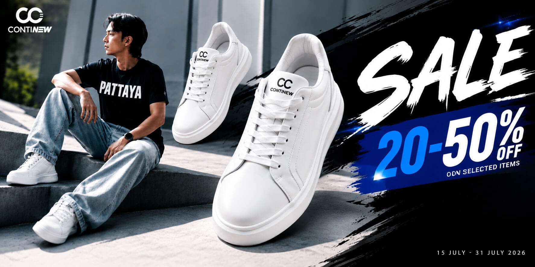 CONTINEW SALE 20-50% 