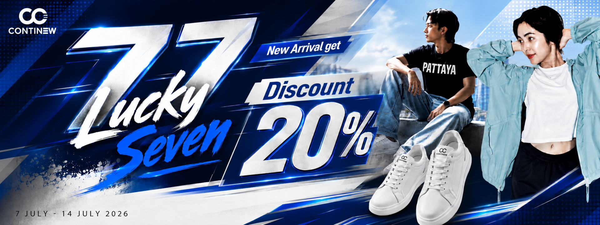 CONTINEW SALE 7.7 