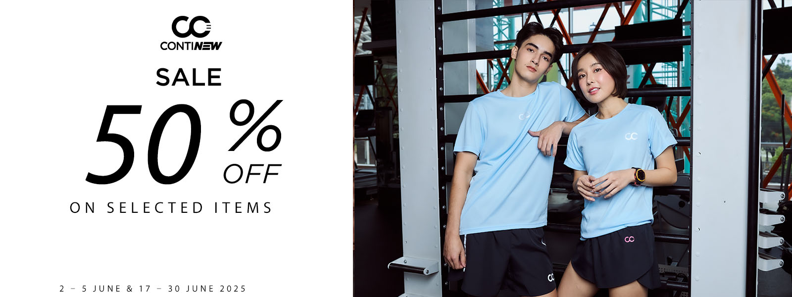 Continew discount 50%